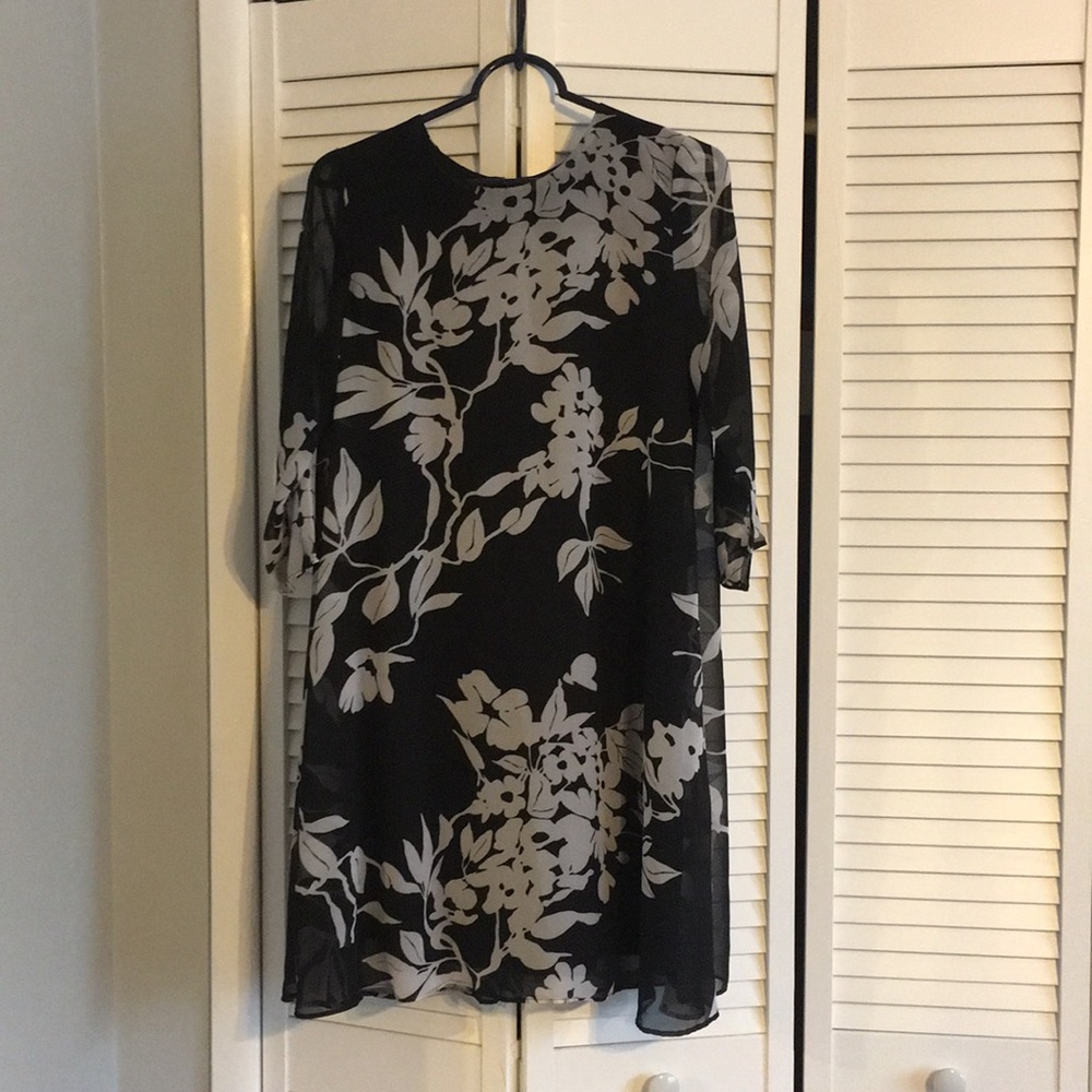 3/4 sleeve dress